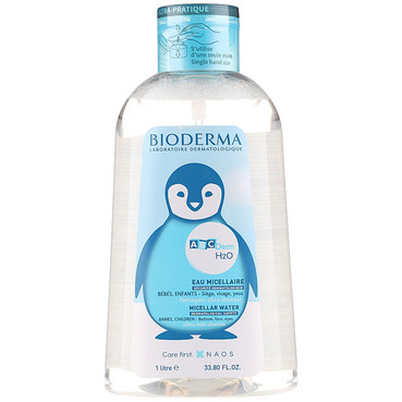 Розчин АВСДерм H2O міцелярний Bioderma ABCDerm H2O Micelle Solution фото