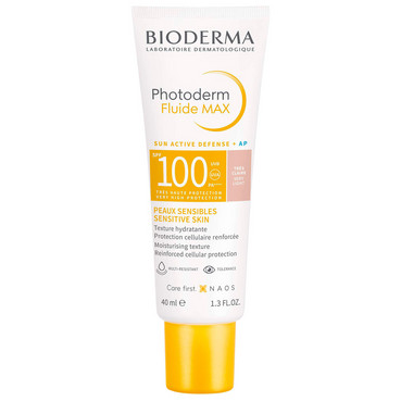 Флюїд ФОТОДЕРМ Max SPF100 сонцезахисний, дуже світлий Bioderma Photoderm Max Fluide Very Light SPF100 фото