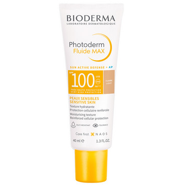 Флюїд ФОТОДЕРМ Max SPF100 сонцезахисний, світлий Bioderma Photoderm Max SPF100 Fluide Claire Light фото