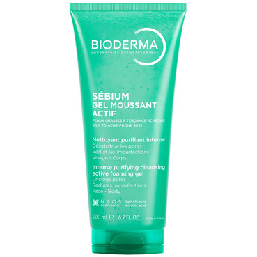 Гель СЕБИУМ очищающий Актив Bioderma Sebium Active Foaming Gel фото