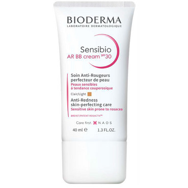Крем САНСІБІО AR BB з SPF30 від почервоніння Bioderma Sensibio AR BB Cream Anti-Redness Skin-perfecting Care фото