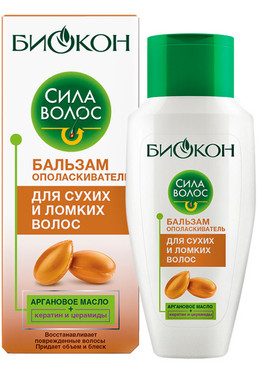 Бальзам-ополіскувач для сухого та ламкого волосся фото
