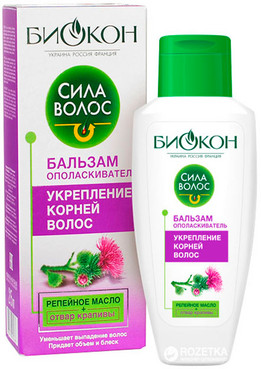 Бальзам-ополіскувач «Зміцнення коренів волосся» фото