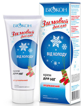 Зігріваючий крем для ніг фото