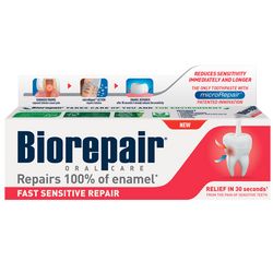 Зубна паста &bq;Швидке позбавлення від чутливості&bq; Biorepair Oral Care Fast Sensitive Repair фото