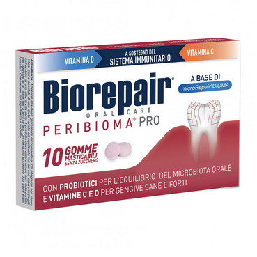 Жувальна гумка Biorepair Peribioma PRO Chewing Gum фото