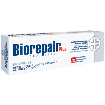 Професійна відбілююча зубна паста Biorepair PRO White Plus фото