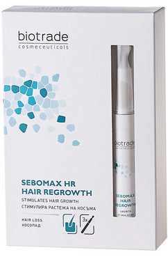 Стимулирующий гель для роста волос Biotrade Sebomax Hair Regrowth Stimulating Hair Gel фото