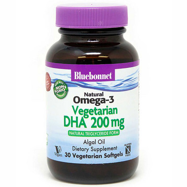 Вегетаріанська Омега-3 з водоростей, DHA 200 Mg Bluebonnet Nutrition фото