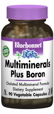 Фото Мультиминералы + Бор с железом Bluebonnet Nutrition Multiminerals Plus Boron