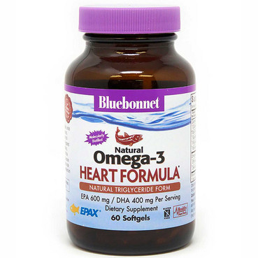Омега-3 формула для серця Bluebonnet Nutrition Omega-3 Heart Formula фото
