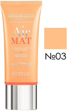 Фото Стойкая матирующая тональная основа Bourjois Air Mat 24h Foundation