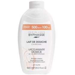 Крем-догляд для душу &bq;Солодкий мигдаль&bq; Byphasse Caresse Shower Cream Sweet Almond Milk фото