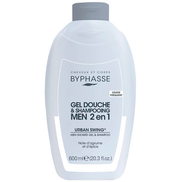 Чоловічий шампунь-гель для душу Urban Swing Byphasse Men Gel-Shampoo 2 In 1 Urban Swing фото