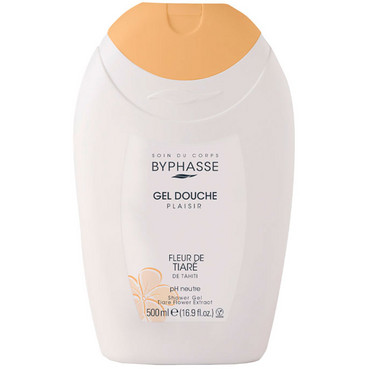Гель для душу &bq;Квіти тіари&bq; Byphasse Plaisir Shower Gel Tiare Flower фото