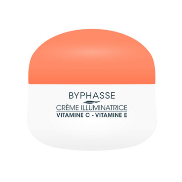 Освітлюючий крем для обличчя з вітамінами С та Е Byphasse Vitamin C Illuminating Cream фото