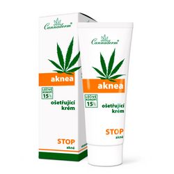 крем для догляду за шкірою з вугровим висипом cannaderm acne cream фото