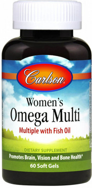 Фото Женские мультивитамины с омега Carlson Labs Women's Omega Multi