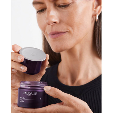 омолоджуючий крем для сухої шкіри обличчя (змінний блок) caudalie premier cru the rich cream фото