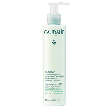 Мигдальне молочко для зняття макіяжу з обличчя та очей Caudalie Vinoclean Cleansing Almond Milk фото