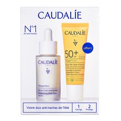 Летний набор для лица Caudalie Vinoperfect Set (serum/30ml + crm/20ml) фото