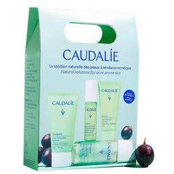 Набір &bq;Vinopure&bq; стартовий Caudalie Vinopure Set (ser/10ml + gel/30ml + tonic/30ml + fluid/15ml) фото