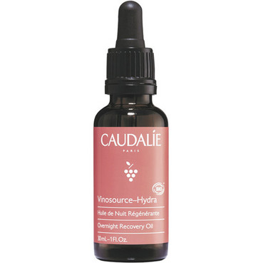 Нічна відновлююча олія для обличчя Caudalie Vinosource-Hydra Overnight Recovery Oil фото