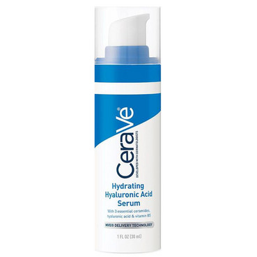 Зволожувальна сироватка з гіалуроновою кислотою для всіх типів шкіри обличчя CeraVe Hydrating Serum Hyaluronic Acid фото