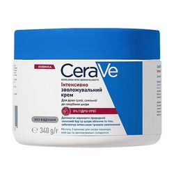 Інтенсивно зволожувальний крем для дуже сухої шкіри схильної до свербіння CeraVe Intensively Moisturizing Cream фото