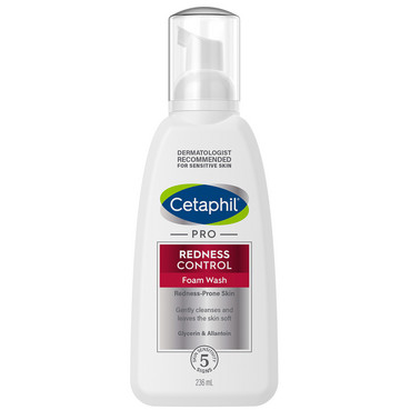Очищувальна пінка для чутливої шкіри обличчя, схильної до почервонінь Cetaphil Pro Redness Control Daily Foam Wash фото