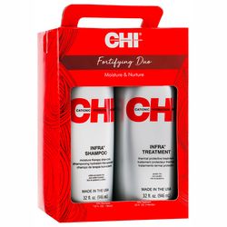 Зміцнюючий набір Infra CHI Fortifying Duo (mask/950ml + shamp/950ml) фото