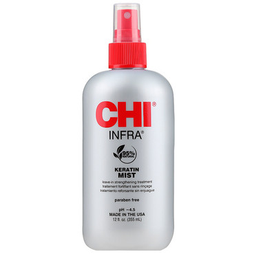 Незмивний відновлюючий кондиціонер-спрей для волосся Chi Infra Keratin Mist Leave-In Strengthening Treatment фото