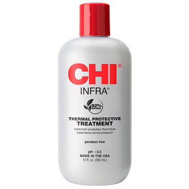 Кондиціонер-маска для волосся на основі натурального шовку Chi Infra Thermal Protective Treatment фото