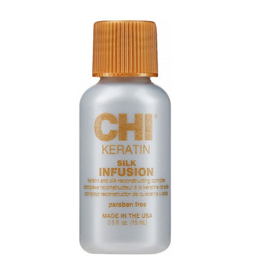 Натуральный жидкий шелк Chi Keratin Silk Reconstructing Infusion фото