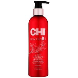 Захисний кондиціонер для фарбованого волосся CHI Rose Hip Oil Protecting Conditioner фото