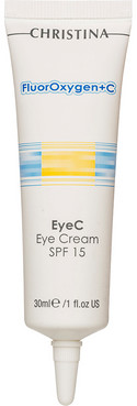 Осветляющий крем для век Christina FluorOxygen+C Eye Cream SPF 15 фото