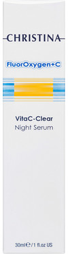 Ночная осветляющая сыворотка с витамином C Christina FluorOxygen+C Vita C Clear Night Serum фото