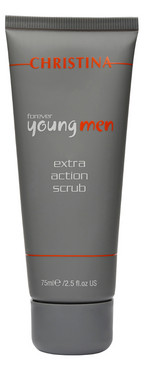 Cкраб активної дії Christina Forever Young Men Extra Action Scrub фото