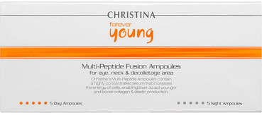 Ампули з сироваткою для омолодження шкіри Christina Forever Young Multi - Peptide Fusion Ampoules фото