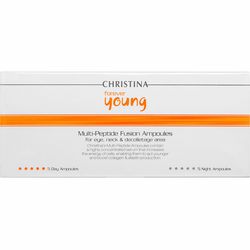 Ампулы с сывороткой для омоложения кожи Christina Forever Young Multi - Peptide Fusion Ampoules фото
