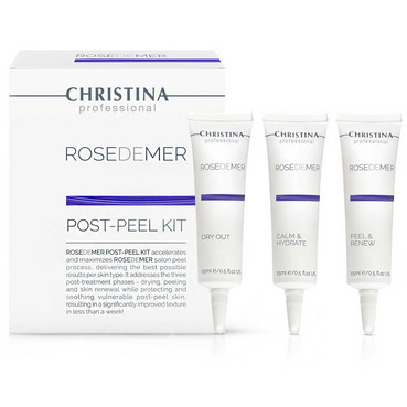 Набір для постпілінгового догляду Christina Rose De Mer Post Peeling Kit (ser/15ml + ser/15ml + cr/mask/15ml) фото