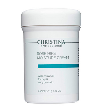 Зволожуючий крем з маслом шипшини і морквяним маслом для сухої шкіри Christina Rose Hips Moisture Cream with Carrot Oil фото