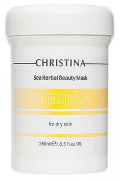 Маска красоты на основе морских трав для сухой кожи «Ваниль» Christina Sea Herbal Beauty Mask Vanilla фото