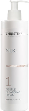 М'який очищуючий крем (крок 1) Christina Silk Gentle Cleansing Cream фото