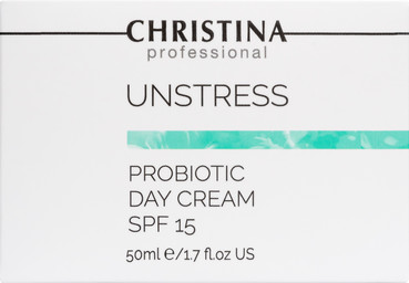 Дневной крем с пробиотическим действием Christina Unstress ProBiotic Day Cream SPF 15 фото