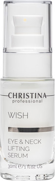 Сироватка ліфтингова для шкіри навколо очей і шиї Christina Wish Eyes & Neck Lifting Serum фото