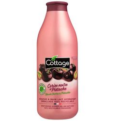 Молочко для душу зволожуюче &bq;Черешня і фісташки&bq; Cottage Sweet Cherry & Pistachio Moisturizing Shower Milk фото