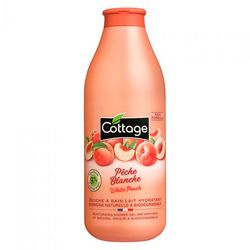 Гель для ванны и душа увлажняющий &bq;Белый персик&bq; Cottage White Peach Moisturizing Shower Gel and Bath Milk фото