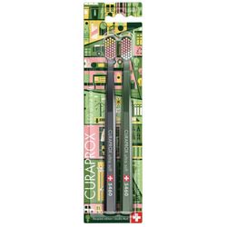 Набір ультрам&sq;яких зубних щіток &bq;Duo Recycled Edition 2025&bq; Curaprox CS 5460 Ultra Soft Duo Recycled Edition 2025 фото
