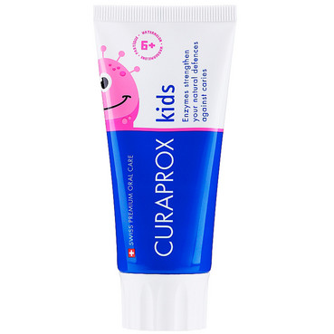 Дитяча зубна паста зі смаком кавуна, з фтором Curaprox For Kids Toothpaste фото